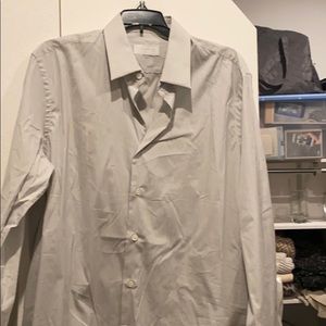 Prada white striped dress shirt